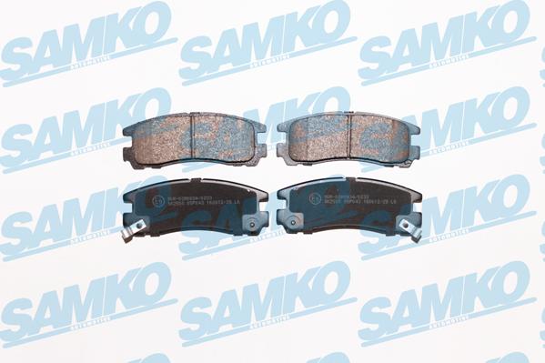 Samko 5SP043 - Set placute frana,frana disc aaoparts.ro