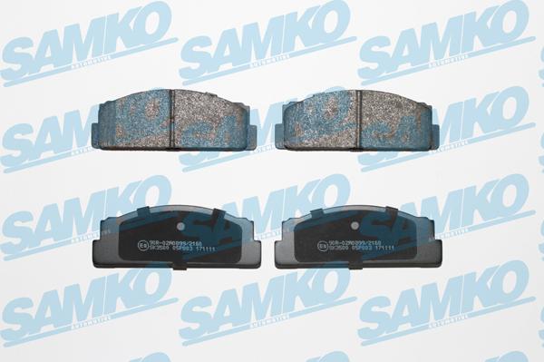 Samko 5SP003 - Set placute frana,frana disc aaoparts.ro
