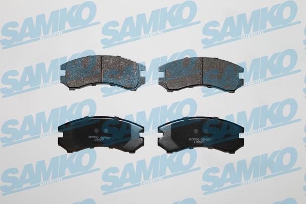 Samko 5SP087 - Set placute frana,frana disc aaoparts.ro