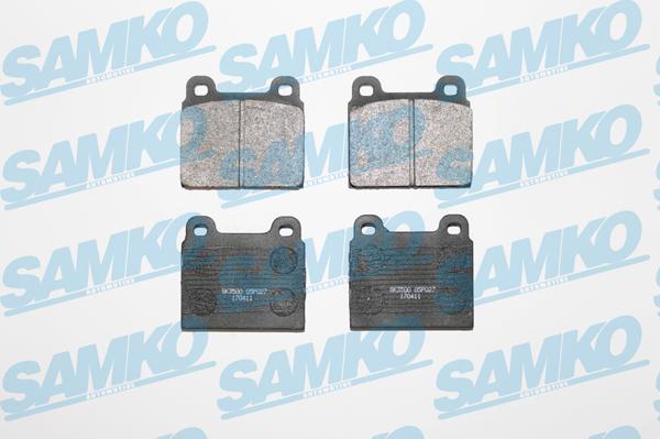 Samko 5SP027 - Set placute frana,frana disc aaoparts.ro