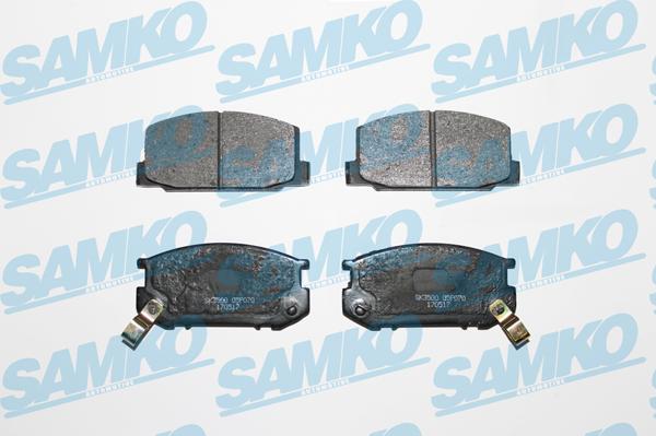 Samko 5SP070 - Set placute frana,frana disc aaoparts.ro