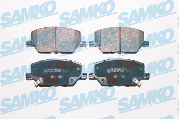 Samko 5SP1953 - Set placute frana,frana disc aaoparts.ro