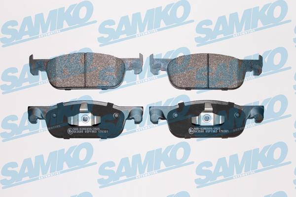 Samko 5SP1963 - Set placute frana,frana disc aaoparts.ro