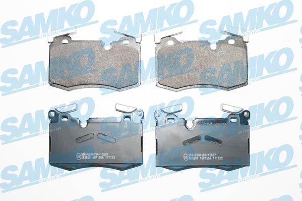 Samko 5SP1556 - Set placute frana,frana disc aaoparts.ro