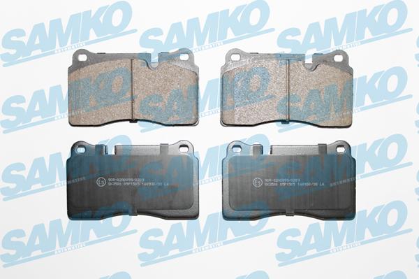 Samko 5SP1505 - Set placute frana,frana disc aaoparts.ro
