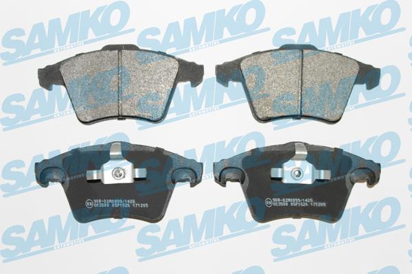 Samko 5SP1526 - Set placute frana,frana disc aaoparts.ro
