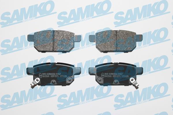 Samko 5SP1571 - Set placute frana,frana disc aaoparts.ro