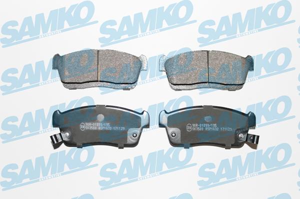 Samko 5SP1632 - Set placute frana,frana disc aaoparts.ro