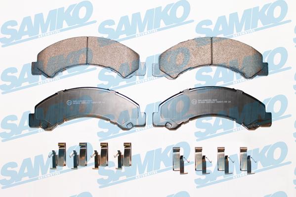 Samko 5SP1063 - Set placute frana,frana disc aaoparts.ro