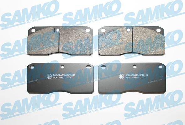 Samko 5SP1149 - Set placute frana,frana disc aaoparts.ro