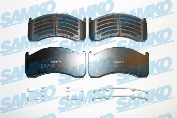 Samko 5SP1178 - Set placute frana,frana disc aaoparts.ro