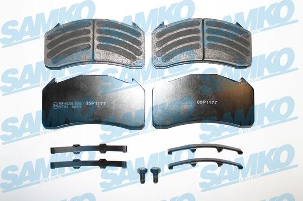 Samko 5SP1177 - Set placute frana,frana disc aaoparts.ro