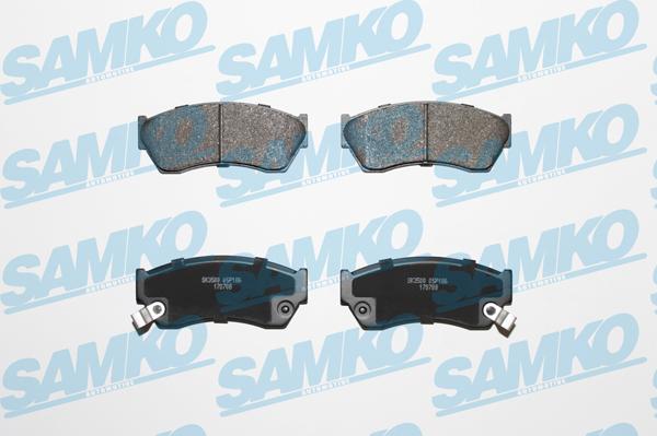 Samko 5SP186 - Set placute frana,frana disc aaoparts.ro