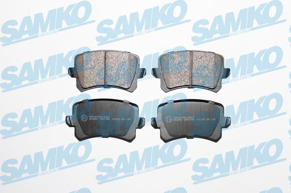 Samko 5SP1390 - Set placute frana,frana disc aaoparts.ro