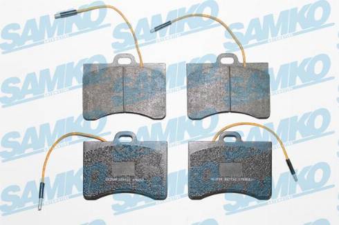 Samko 5SP132 - Set placute frana,frana disc aaoparts.ro