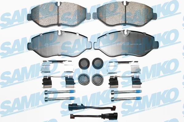 Samko 5SP1297B - Set placute frana,frana disc aaoparts.ro