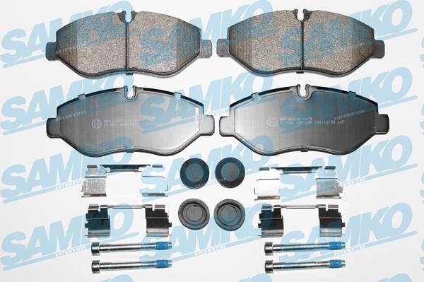 Samko 5SP1297 - Set placute frana,frana disc aaoparts.ro