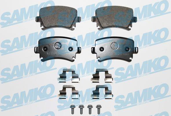 Samko 5SP1219K - Set placute frana,frana disc aaoparts.ro
