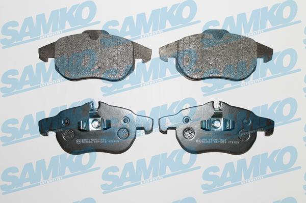 Samko 5SP1216 - Set placute frana,frana disc aaoparts.ro