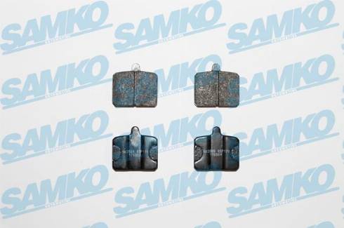 Samko 5SP170 - Set placute frana,frana disc aaoparts.ro