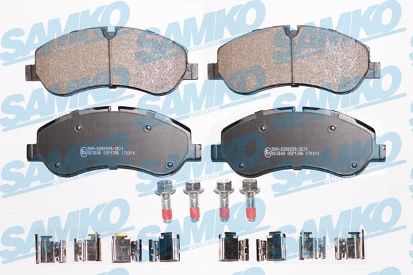 Samko 5SP1786 - Set placute frana,frana disc aaoparts.ro