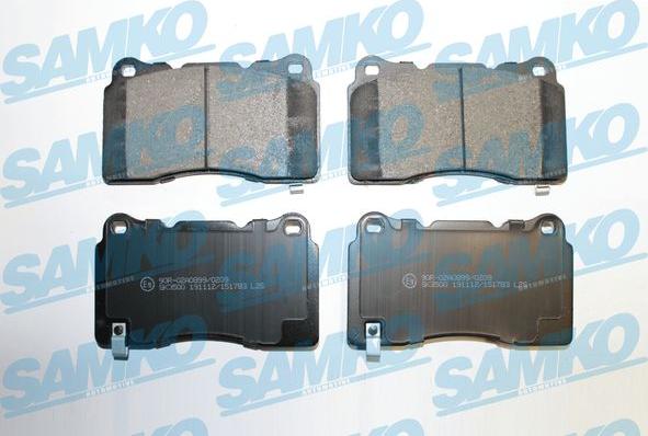 Samko 5SP1783 - Set placute frana,frana disc aaoparts.ro