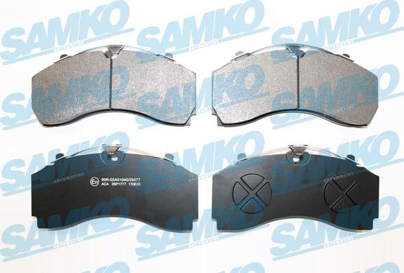 Samko 5SP1777 - Set placute frana,frana disc aaoparts.ro