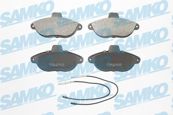 Samko 5SP346 - Set placute frana,frana disc aaoparts.ro