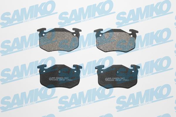 Samko 5SP307 - Set placute frana,frana disc aaoparts.ro