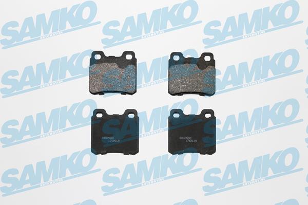 Samko 5SP317 - Set placute frana,frana disc aaoparts.ro