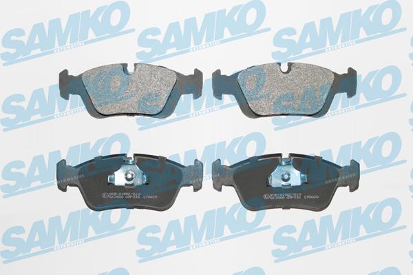 Samko 5SP331 - Set placute frana,frana disc aaoparts.ro