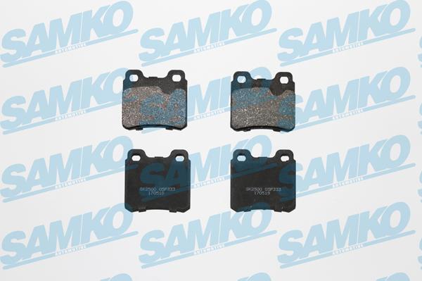 Samko 5SP333 - Set placute frana,frana disc aaoparts.ro