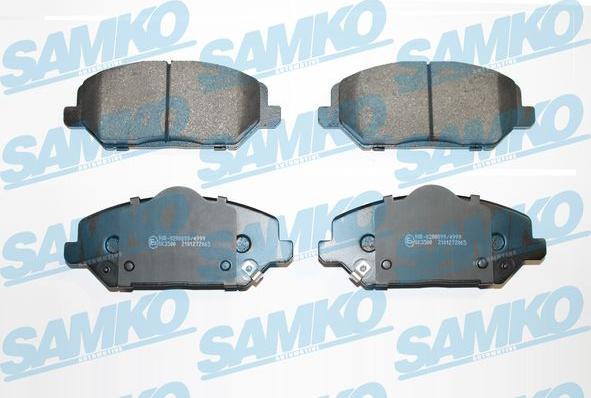 Samko 5SP2065 - Set placute frana,frana disc aaoparts.ro