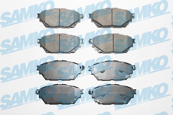 Samko 5SP2000 - Set placute frana,frana disc aaoparts.ro