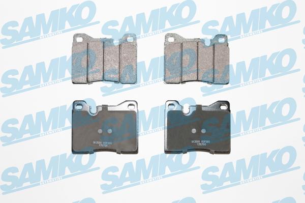 Samko 5SP208 - Set placute frana,frana disc aaoparts.ro