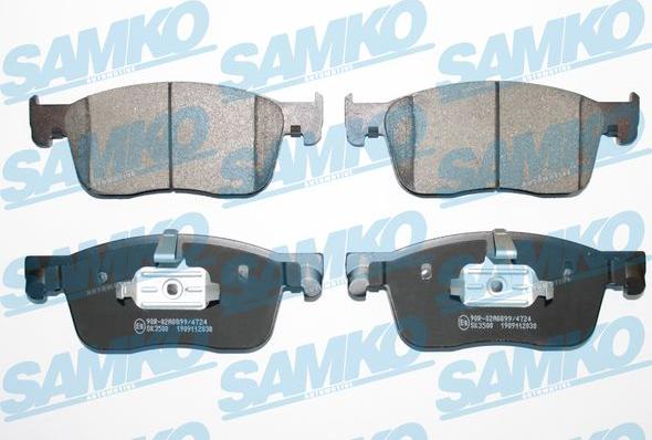 Samko 5SP2030 - Set placute frana,frana disc aaoparts.ro