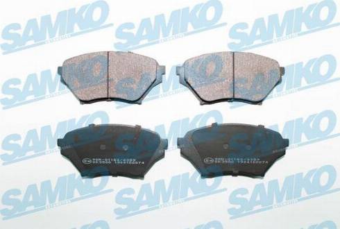 Samko 5SP2074 - Set placute frana,frana disc aaoparts.ro