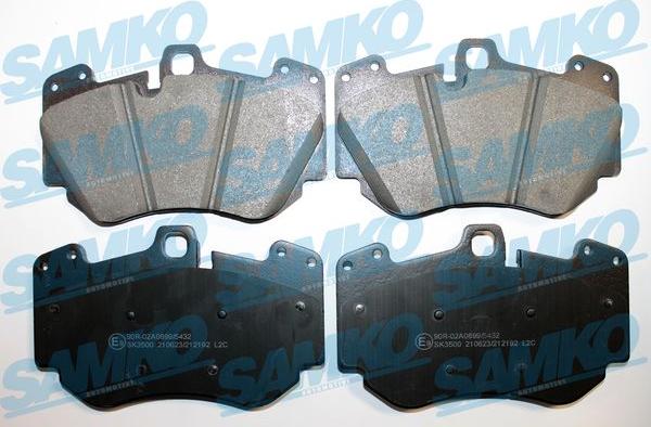 Samko 5SP2192 - Set placute frana,frana disc aaoparts.ro
