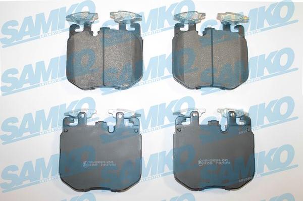 Samko 5SP2158 - Set placute frana,frana disc aaoparts.ro