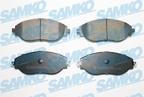 Samko 5SP2163 - Set placute frana,frana disc aaoparts.ro