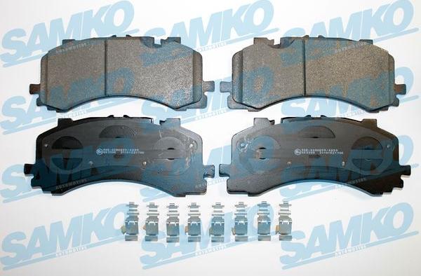 Samko 5SP2170K - Set placute frana,frana disc aaoparts.ro