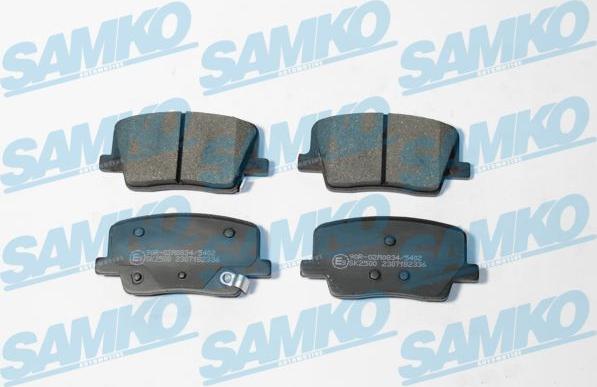 Samko 5SP2336 - Set placute frana,frana disc aaoparts.ro