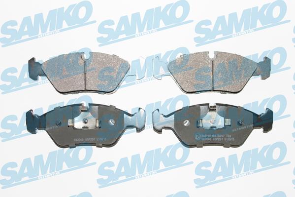 Samko 5SP237 - Set placute frana,frana disc aaoparts.ro