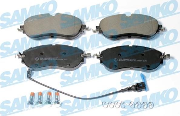 Samko 5SP2259A - Set placute frana,frana disc aaoparts.ro