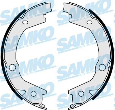 Samko 89800 - Set saboti frana aaoparts.ro