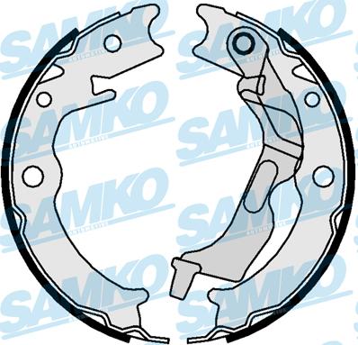 Samko 89780 - Set saboti frana aaoparts.ro