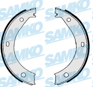 Samko 84690 - Set saboti frana aaoparts.ro