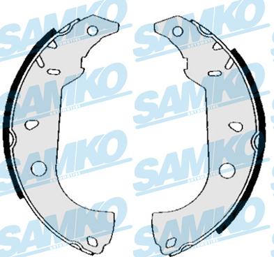Samko 84860 - Set saboti frana aaoparts.ro