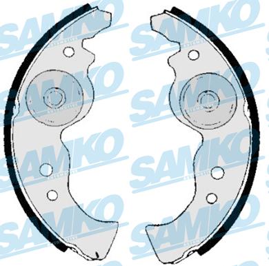 Samko 84370 - Set saboti frana aaoparts.ro