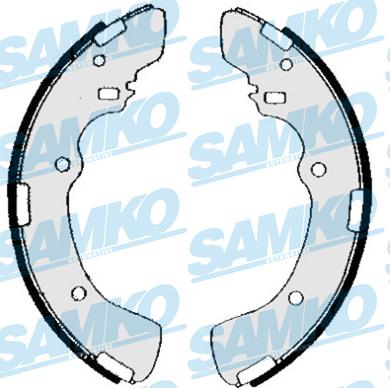 Samko 85670 - Set saboti frana aaoparts.ro